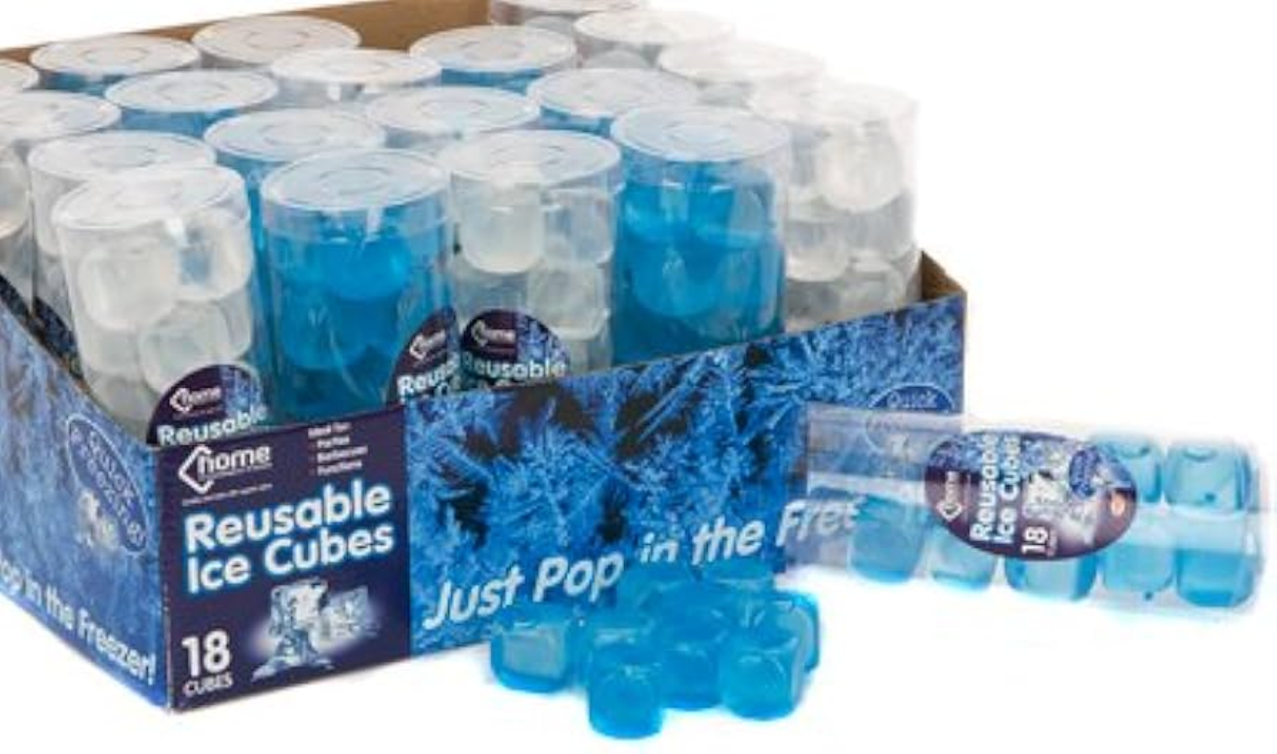 PMS 18PC RE-USABLE ICE CUBES 183/257